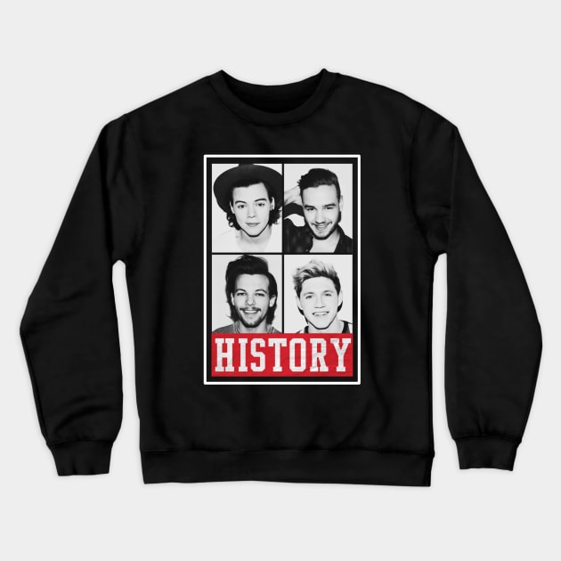 history Crewneck Sweatshirt by one way imagination